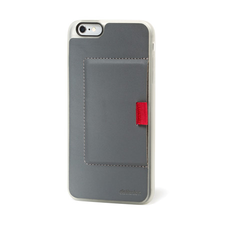 Wally Case // Grey + Red (iPhone 6/6s)