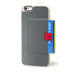 Wally Case // Grey + Red (iPhone 6/6s)