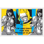 Tip and Grind (18"W x 12"H x 1.5"D)