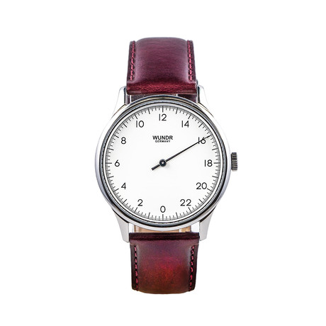 Wundr Watch White Quartz // W-WA-LGS