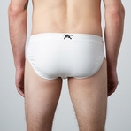 Swim Brief // Optic White (S)