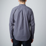 Camden Long-Sleeve Button-Down Shirt // Navy (M)
