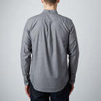 Camden Long-Sleeve Button-Down Shirt // Grey (2XL)