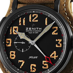 Zenith Pilot Montre d' Aeronef Type 20 GMT Automatic // 96.2431.693/21.C738 // New