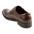 S3 // No Lace Cap-Toe Oxford // Brown (US: 8.5)