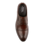 S3 // No Lace Cap-Toe Oxford // Brown (US: 9)