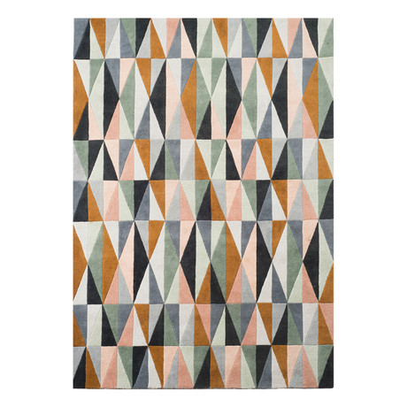 Powder Colored Classic Rug // Earth Mix