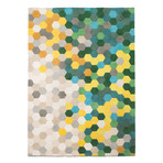 URBN by Modloft // Green Kaleidoscope Rug