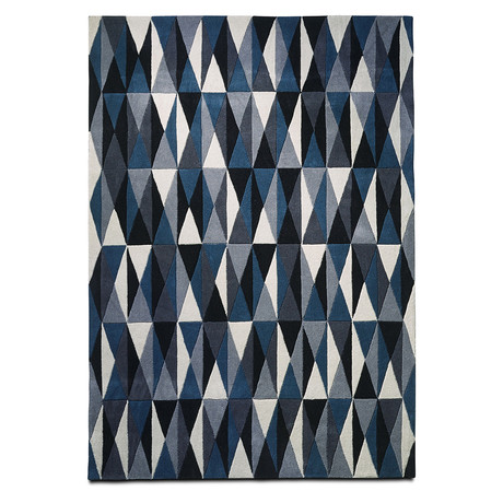 Colored Classic Rug // Blue + Gray Mix