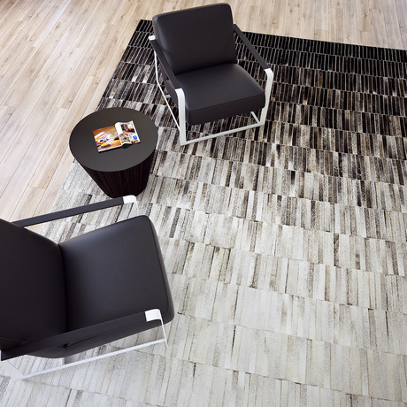 Cowhide Rug // Fade (8'L x 10'W)