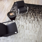 Cowhide Rug // Fade (8'L x 10'W)