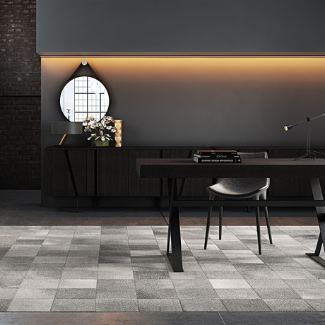 Cowhide Rug // Block