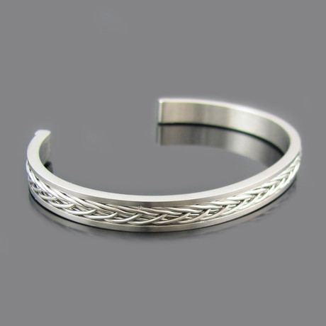 Foxtail Cuff Bangle