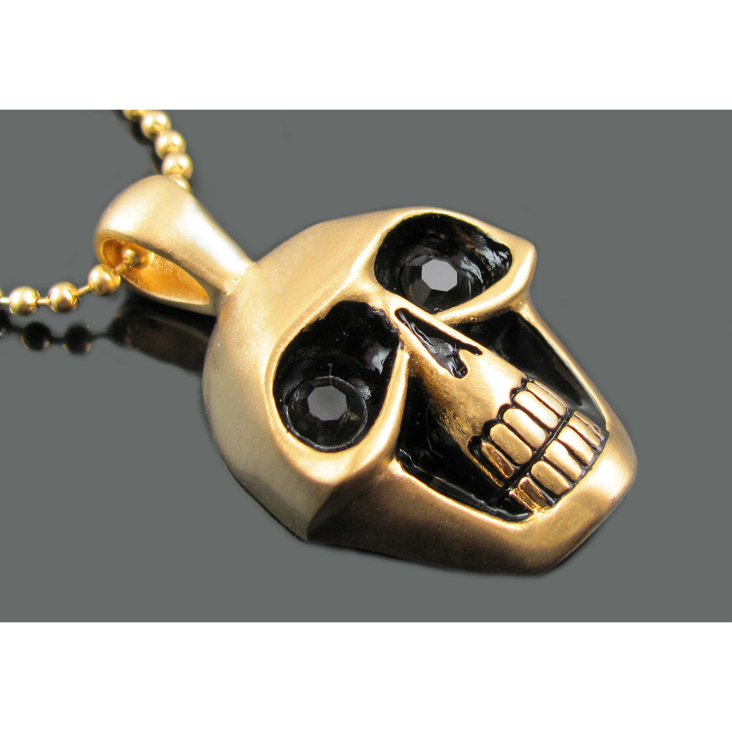 Skull chain necklace