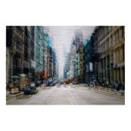 Wide Avenue // Aluminum (18"W x 12"H x 1.5"D)