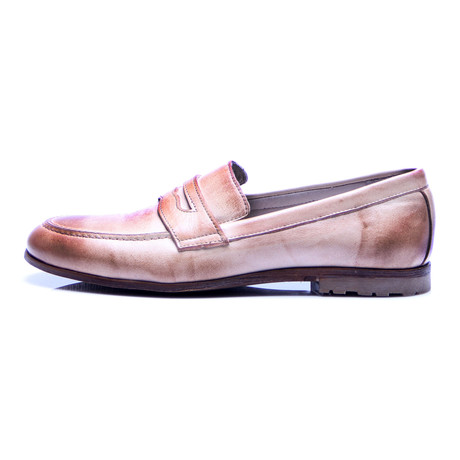 Classic Penny Loafer // Stone (Euro: 40)