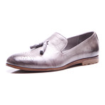 Medallion Tassel Loafer // Grey (Euro: 42)