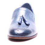 E. Goisto // Medallion Tassel Loafer // Sky Blue (Euro: 45)