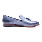 E. Goisto // Medallion Tassel Loafer // Sky Blue (Euro: 44)