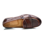 Double Monk Strap Loafer // Brown (Euro: 40)