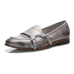 Double Monk Apron Loafer // Grey (Euro: 43)