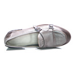 Double Monk Apron Loafer // Grey (Euro: 43)