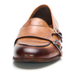 Double Monk Strap Loafer // Tobacco (Euro: 40)