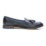 Apron Tassel Loafer // Dark Blue (Euro: 43)