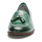 Apron Tassel Loafer // Green (Euro: 40)