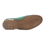 Apron Tassel Loafer // Green (Euro: 45)