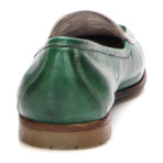 Apron Tassel Loafer // Green (Euro: 44)