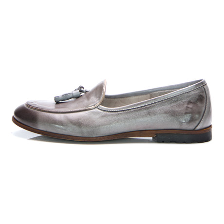 Apron Tassel Loafer // Grey (Euro: 40)