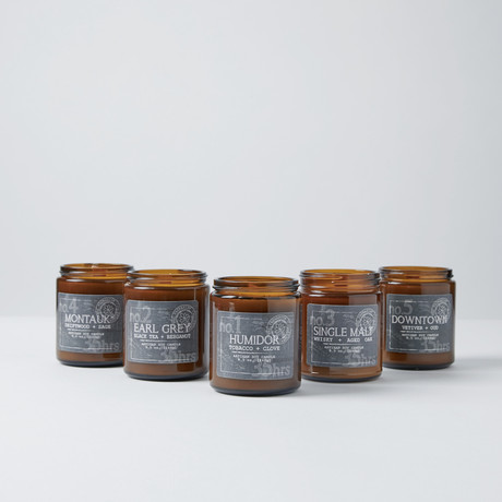 Men's Candle Collection // Set of 5 - OLD