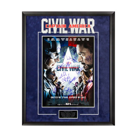 Captain America Civil War Signed Photo