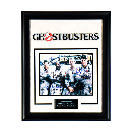Ghostbusters Signed Photo