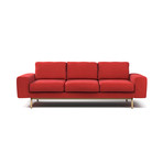 Anders // Sofa (Bright Red)