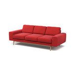 Anders // Sofa (Bright Red)