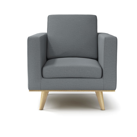 Sebastian Collection // Light Blue (Arm Chair)