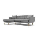 Wagner Sectional Sofa // Gray (Left Chaise)