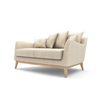 Abby Collection // Cream (Loveseat)
