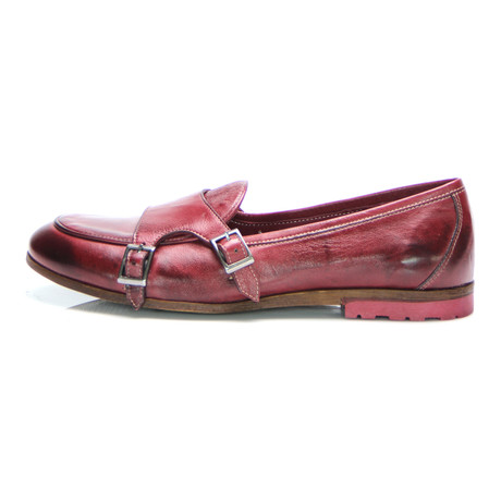 Double Monk Apron Loafer // Bordeaux (Euro: 40)