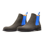 Chelsea Boot Suede // Gray + Blue (Euro: 39)