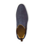 Chelsea Suede Boots // Blue + Brown (Euro: 44)