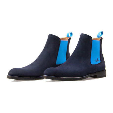 Chelsea Boot Suede // Prusia + Blue (Euro: 40)