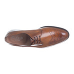 Leather Perforated Toe Brogue // Tan (Euro: 41)