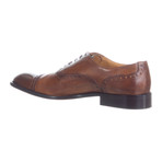 Il Calzolaio // Leather Perforated Captoe Oxford // Tan (Euro: 44)