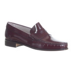 Patent Leather Penny Loafer // Bordeaux (Euro: 41)