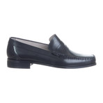 Patent Leather Penny Loafer // Black (Euro: 44)