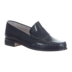 Patent Leather Penny Loafer // Black (Euro: 44)