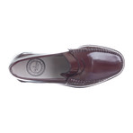 Patent Leather Penny Loafer // Bordeaux (Euro: 41)